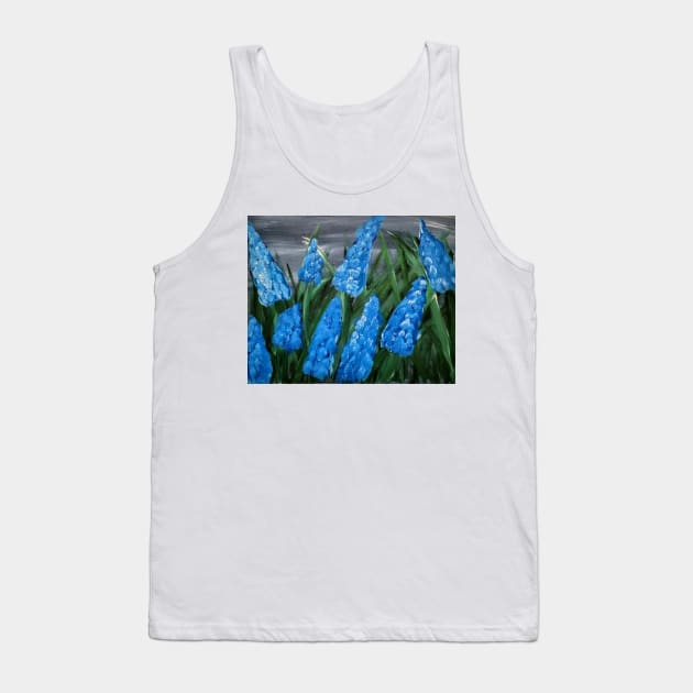 Some blue wildflowers Tank Top by kkartwork